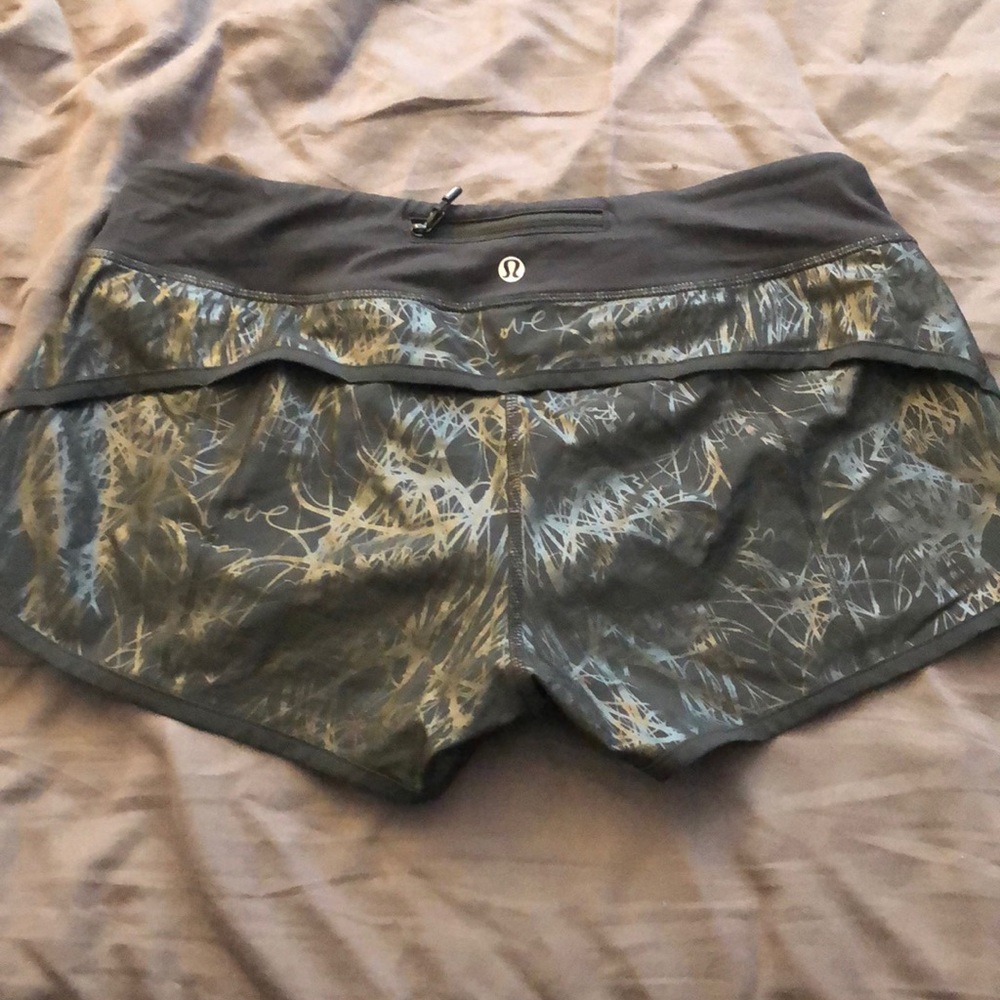 LuLu Lemon Shorts -- running shorts